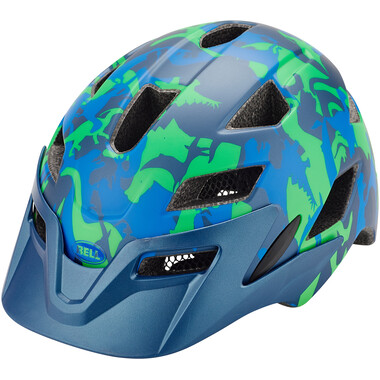 BELL SIDETRACK Kids Helmet Blue/Green 2023 0